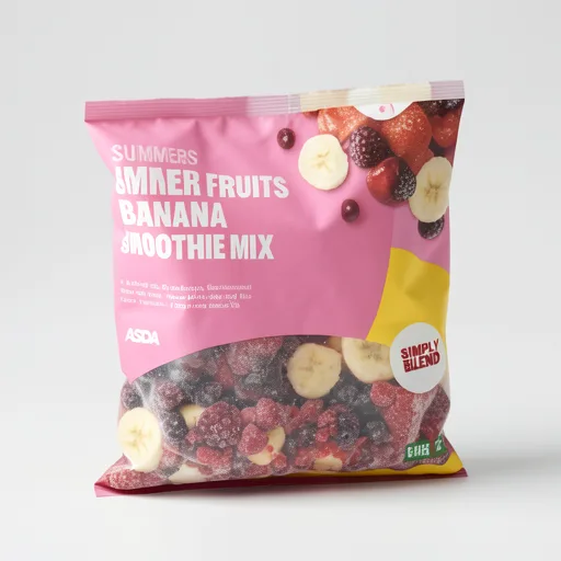 ASDA Summer Fruits & Banana Smoothie Mix 500g