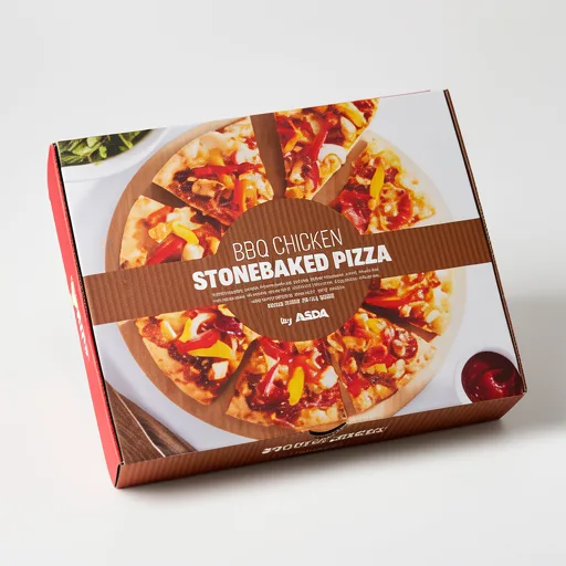 ASDA BBQ Chicken Stonebaked Pizza 340g