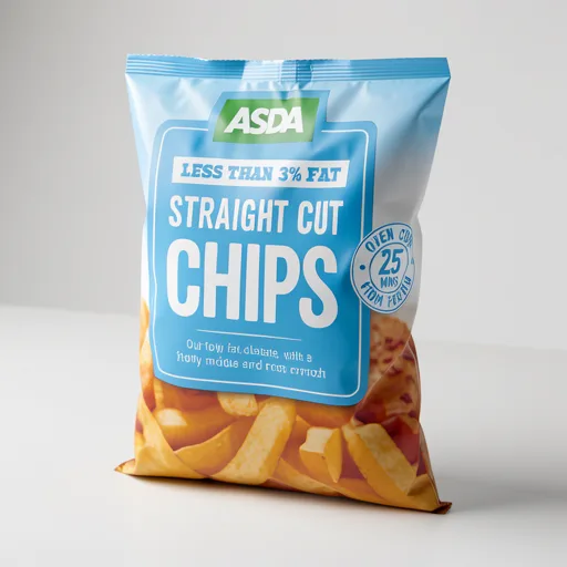 ASDA Less than 3% Fat Straight Cut Chips 1.5kg