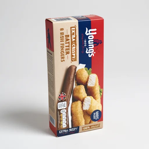 Young's Extra Crispy Batter 8 Fish Fingers