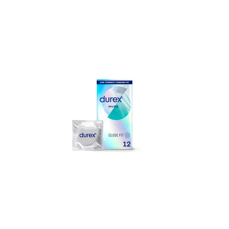 Durex Nude Extra Lube Condoms 10 Pack