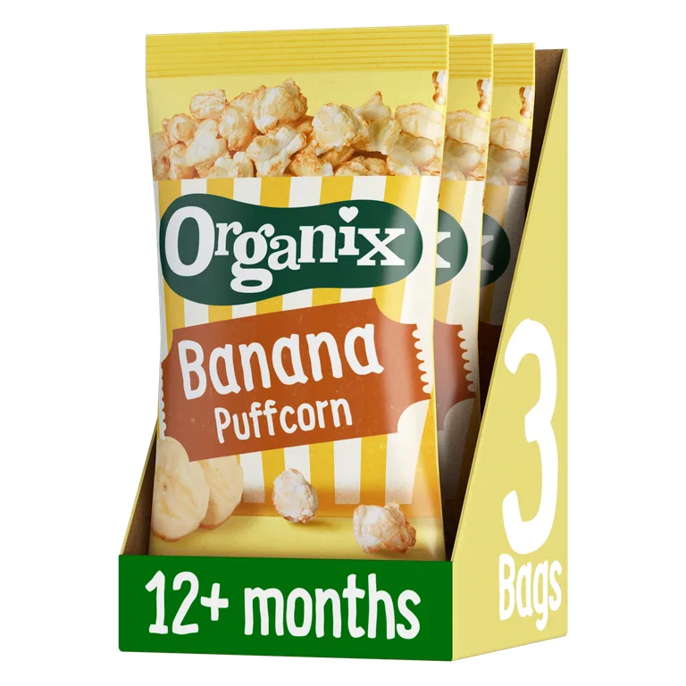Organix Banana Puffcorn 12+ Months