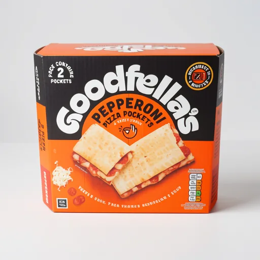 Goodfella's 2 Pepperoni and Cheese Pizza Pockets 250g
