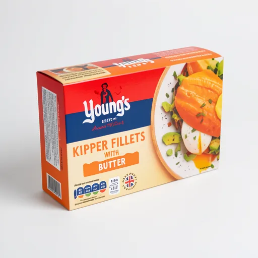 Young's Kipper Fillets with Butter 170g