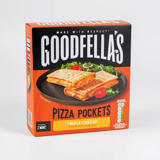 Goodfella's 2 Triple Cheese Pizza Pockets 250G