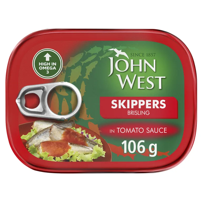 John West Skippers Brisling in Tomato Sauce (106g)