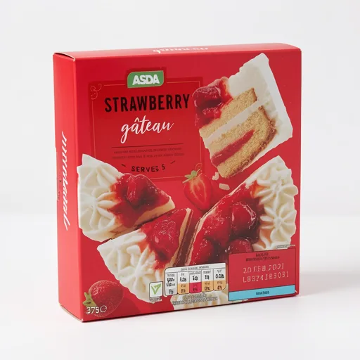 ASDA Strawberry Gâteau 375g