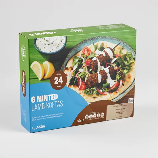 ASDA 6 Minted Lamb Koftas 360g