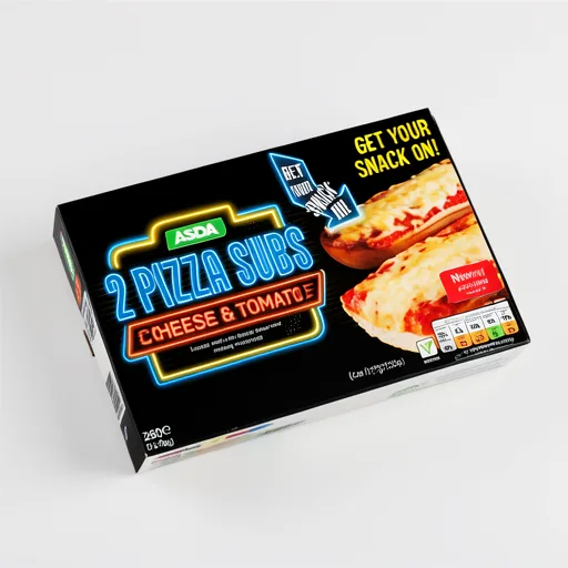 ASDA Pizza Subs Cheese & Tomato 2 x 130g (260g)
