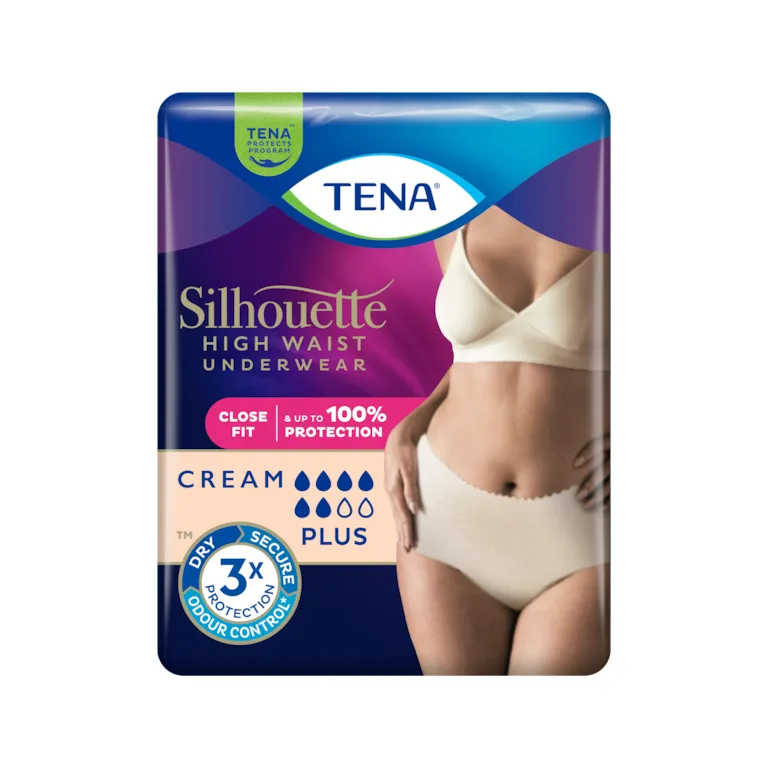 Tena Silhouette Incontinence Pants Cream Medium 