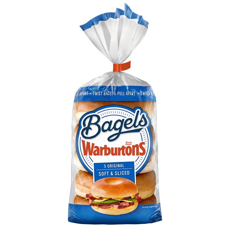 Warburtons Plain Bagels