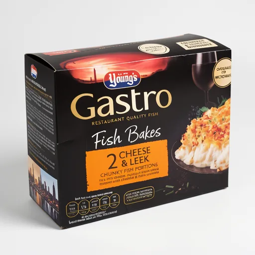 Young's Gastro Fish Bakes Cheese & Leek 340g