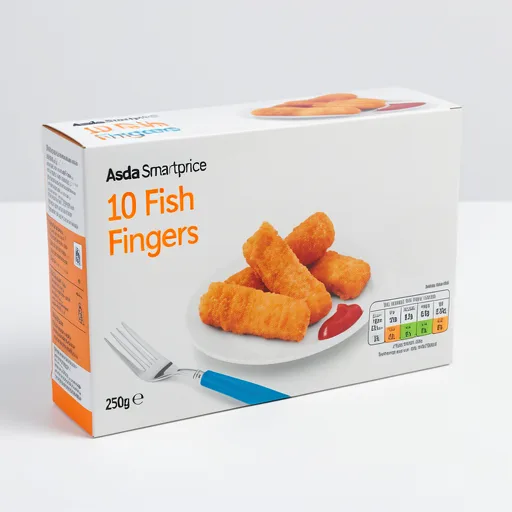 JUST ESSENTIALS by ASDA Just Essentials by  10 Fish Fingers 250g