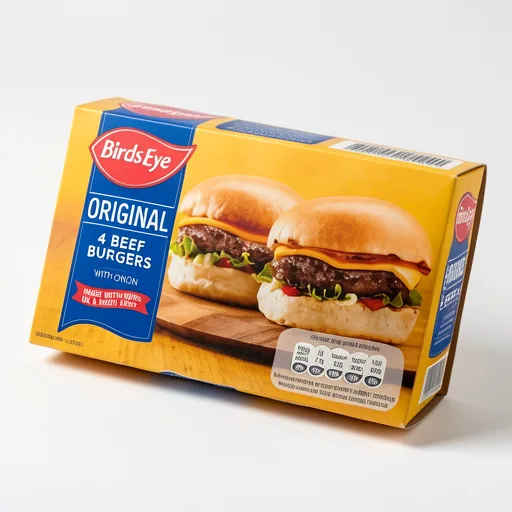 Birds Eye Classic Beef Burgers with Onion 227g