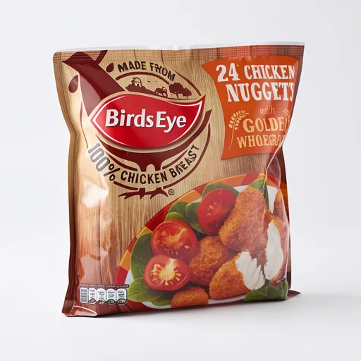 Birds Eye Chicken Nuggets with Golden Wholegrain x24 379g