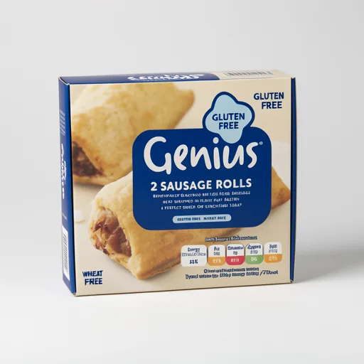 Genius 2 x Gluten Free Sausage Rolls