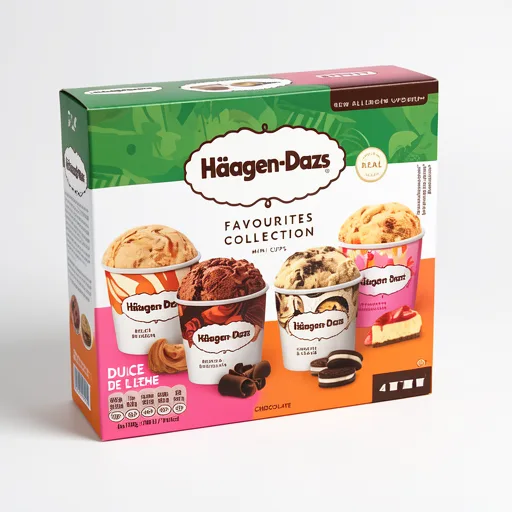 Häagen-Dazs Favourites Collection Minicups Ice Cream 4x95ml