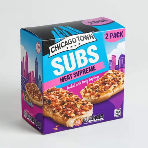 Chicago Town Sub Meat Supreme Pizzas x2 (250g)