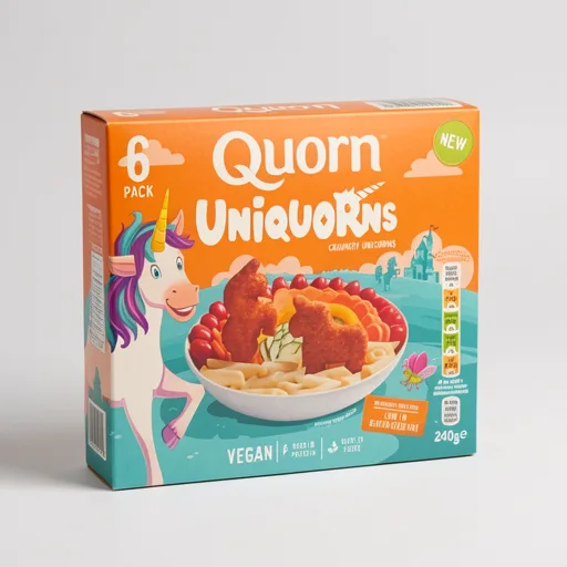 Quorn Uniquorns Unicorn Vegan Nuggets