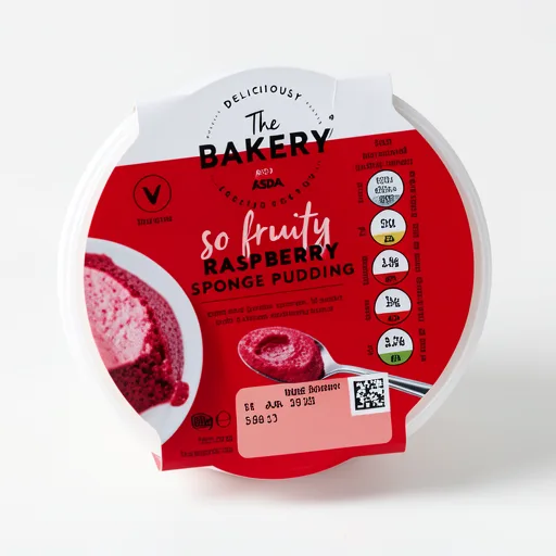 ASDA The Bakery The Bakery So Fruity Raspberry Sponge Pudding 110g