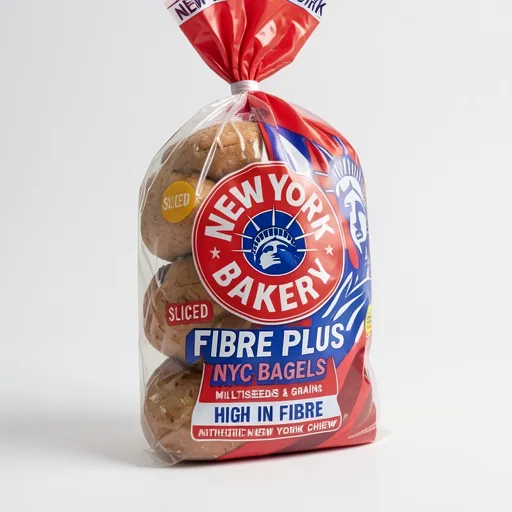 New York Bakery Co Fibre Plus Bagels MultiSeed & Grain