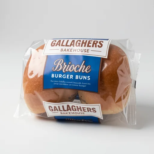 Gallaghers Bakehouse Brioche Burger Buns 240g