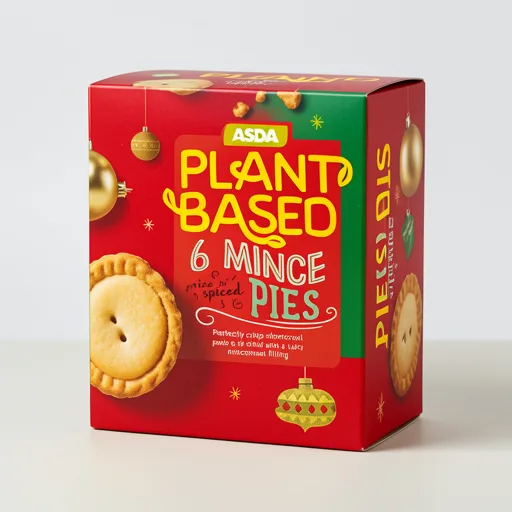 Plant Based by ASDA Plant Based OMV! Merrily Vegan 6 Mince Pies