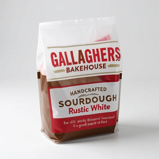 Gallaghers Bakehouse Sourdough Rustic White 400g