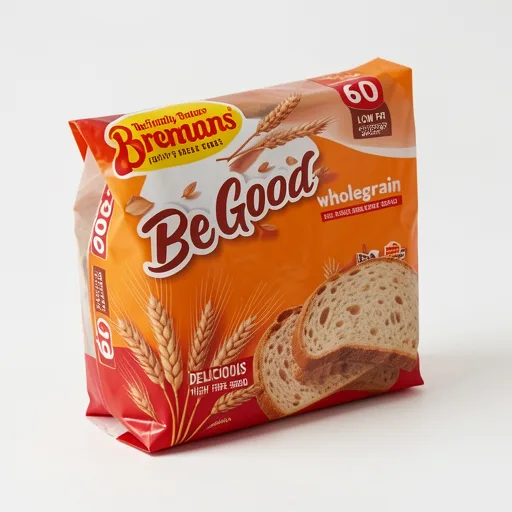 Brennans Be Good Wholegrain Delicious High Fibre Bread 600g