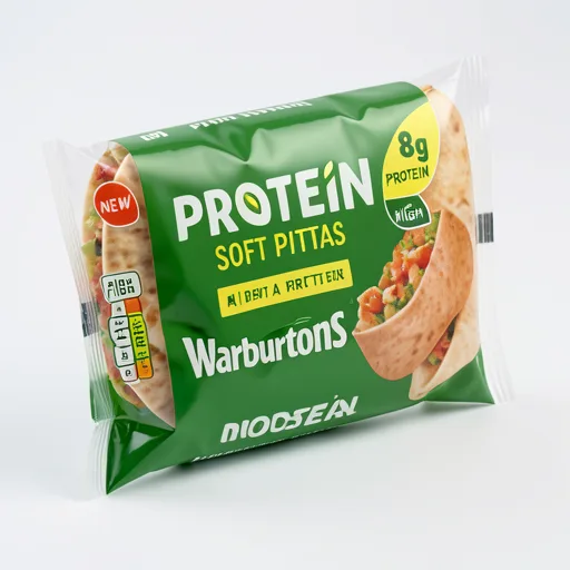 Warburtons Protein Soft Pittas x4