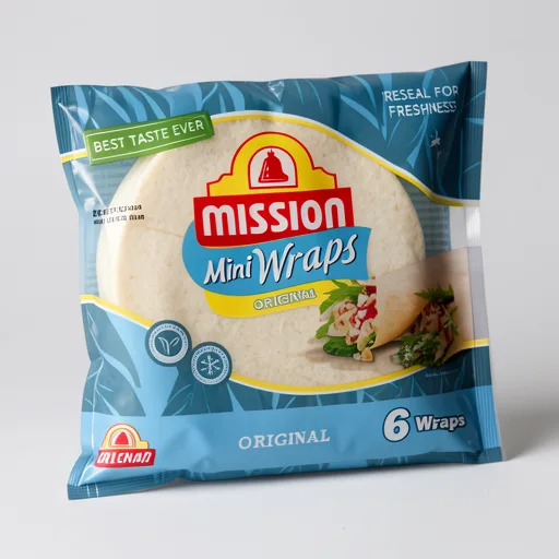 Mission Original Mini Tortilla Wraps 6 Pack