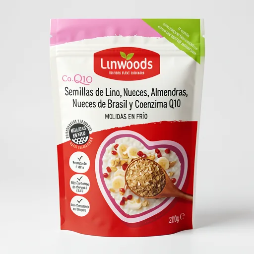 Linwoods Flaxseed, Almonds, Brazil Nuts, Walnuts & Co-Enzyme Q10 