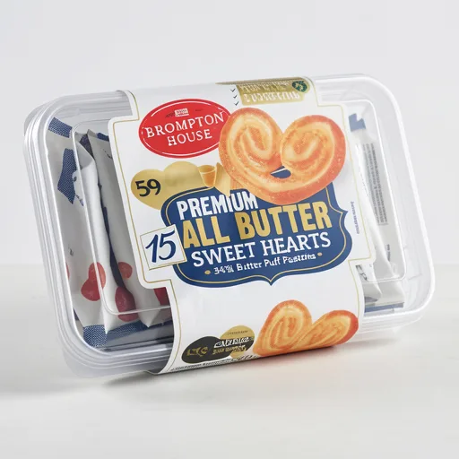 Brompton House Premium All Butter Sweet Hearts
