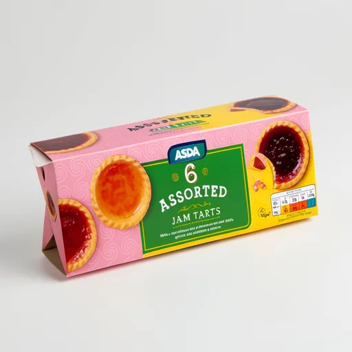 The BAKERY at ASDA 6 Assorted Jam Tarts