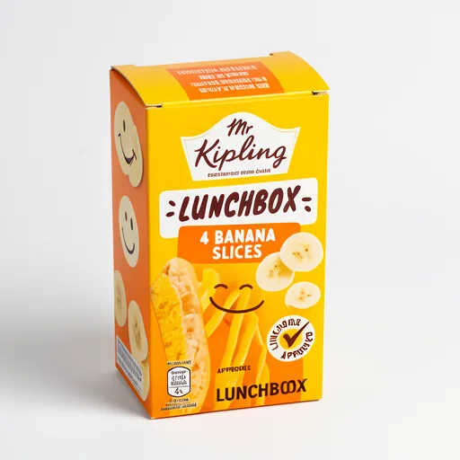 Mr Kipling Lunchbox Banana Cake Slices 4 Pack