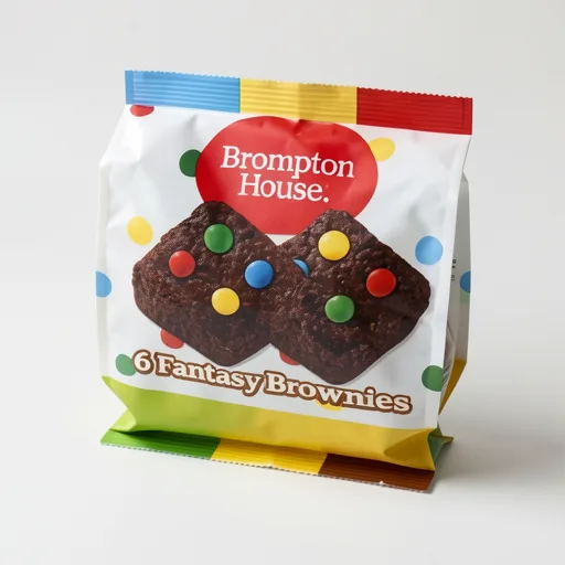 Brompton House Fantasy Brownies 6 x 25g (150g)