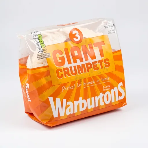 Warburtons 3 Giant Crumpets