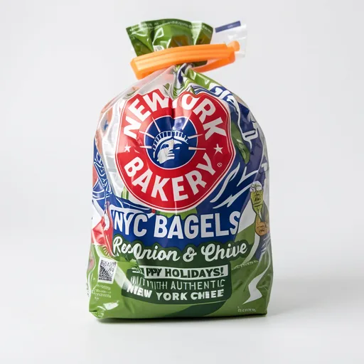 New York Bakery Co. Onion & Chive Bagels x5