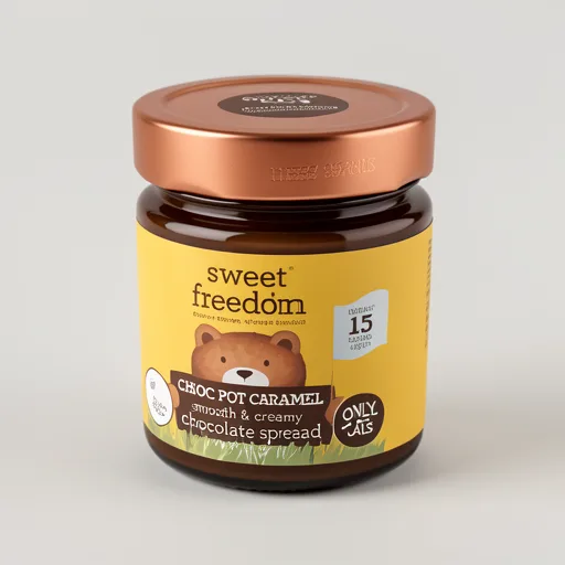 Sweet Freedom Choc Pot Caramel Smooth & Creamy Chocolate Spread 250g