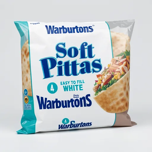 Warburtons Soft White Pittas