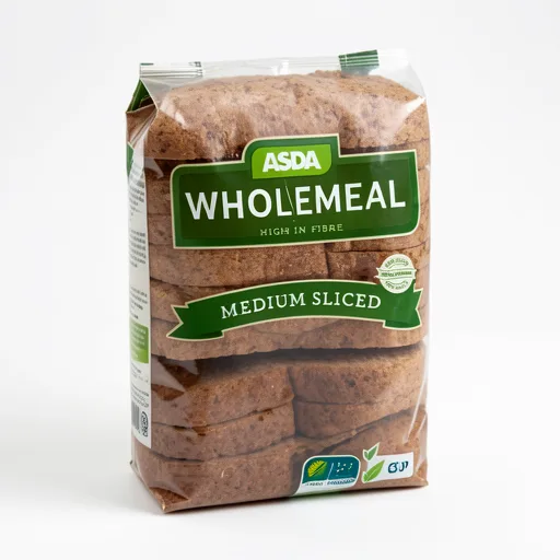 The BAKERY at ASDA The Bakery Wholemeal Medium Sliced 800g