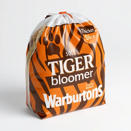 Warburtons Thick Slice Soft Tiger Bloomer 600g