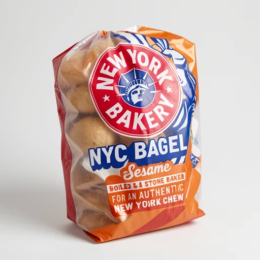 New York Bakery Co Sesame  Bagels