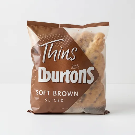 Warburtons Brown Sandwich Thins x6