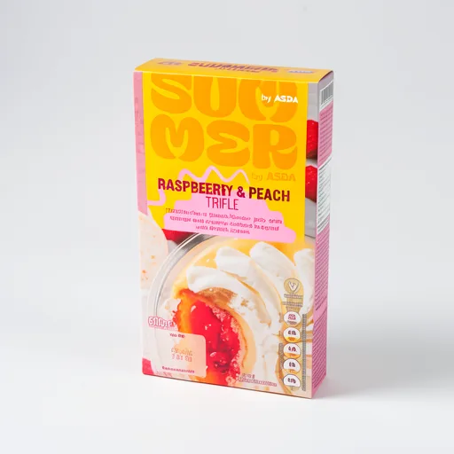 The BAKERY at ASDA Summer by  Raspberry & Peach Trifle 600g