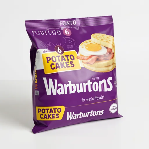Warburtons 6 Potato Cakes