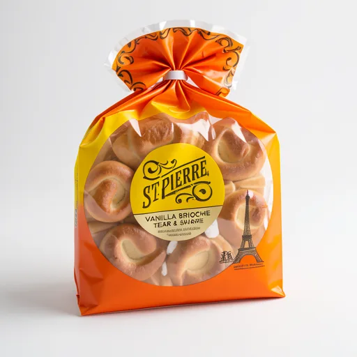 St Pierre Vanilla Brioche Tear And Share 