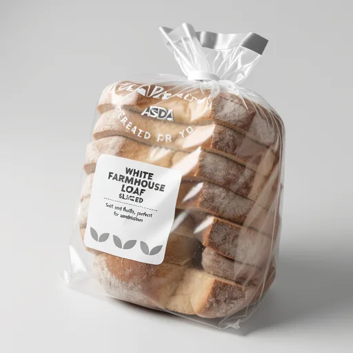 The BAKERY at ASDA The Bakery White Farmhouse Loaf Sliced 400g