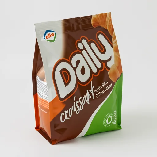 Elka Daily Croissant with Cocoa Cream Filling 50g