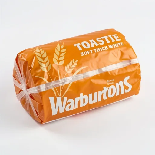 Warburtons Toastie Thick and Small Sliced White Bread 400g